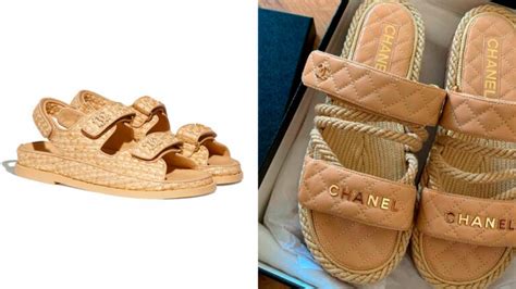 ugly sandals chanel precio|chanel kid sandals.